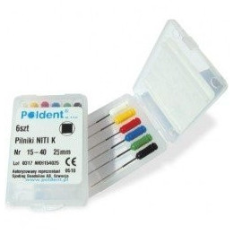 files manually NiTi K / 6 pcs.