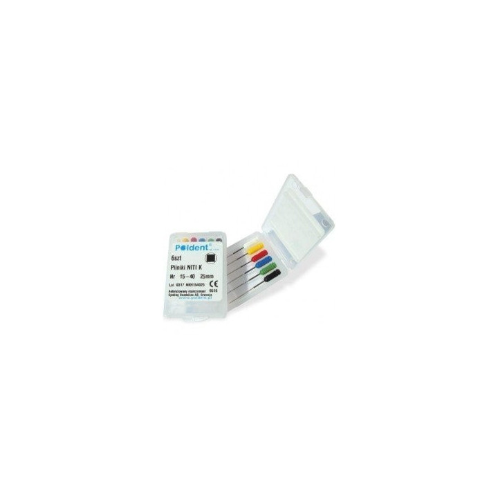 files manually NiTi K / 6 pcs.