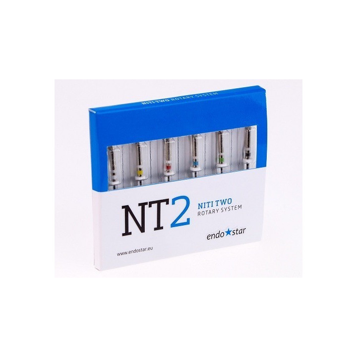 Pilniki NiTi TWO / uzup. 6 szt.