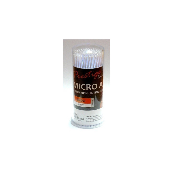 Aplikatory Prestige Line Endo Białe / 100 szt.