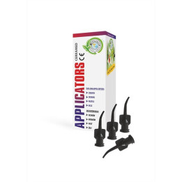 Black applicators for Alustat Foam (Elephant Tips) / 10 pcs.