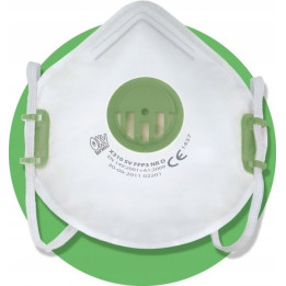 FS-O / 30V half mask FFP3 NR D For protection against PM2.5 and PM10 - max. up to 3,000% of the norm