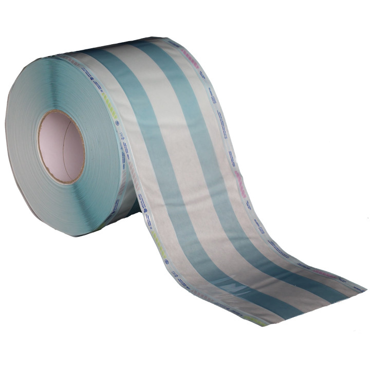 Paper and foil sleeve with an overlap / 150mm x 100m
