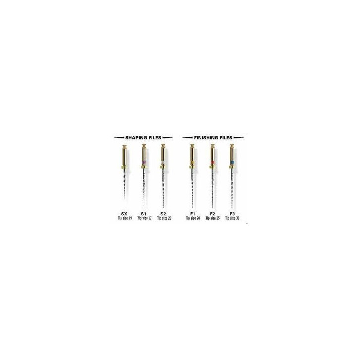 ProTaper Universal - machine tools nickel-titanium / 6 pcs.