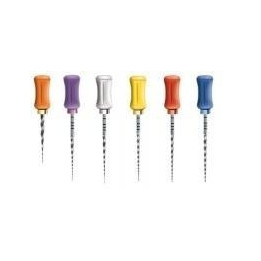 ProTaper Universal for Hand Use - ręczne narzędzia niklowo-tytanowe / 6 szt.