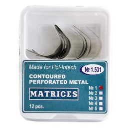Matryce perforowane profilowane do formówek Ivory / 12szt.