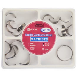 Saddle dies with ring clamp / 18pcs.