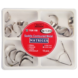 Saddle dies with spring clamp / 18pcs.