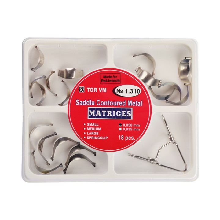 Saddle dies with spring clamp / 18pcs.