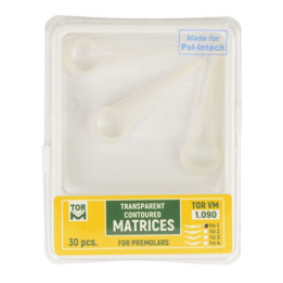 Transparent matrices for premolars / 30pcs.