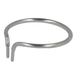 Ring clamp for saddle dies