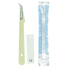 Disposable scalpel No. 12 / 10pcs.