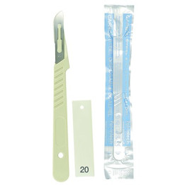 Disposable scalpel No. 20 / 10pcs.