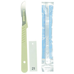 Disposable scalpel No. 21 / 10pcs.
