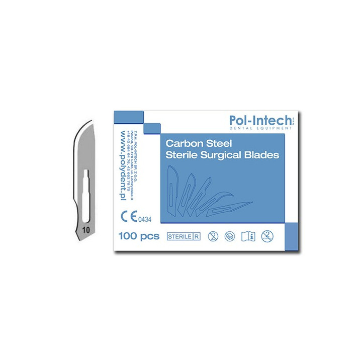Scalpel blade No. 10 / 100pcs.