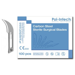 Scalpel blade No. 12 / 100pcs.