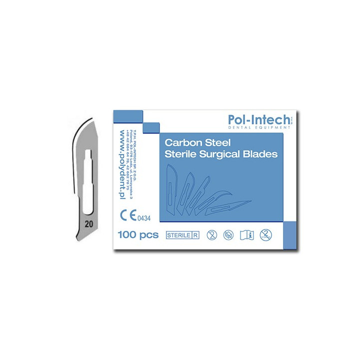 Scalpel blade No. 20 / 100pcs.