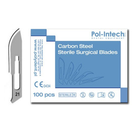 Scalpel blade No. 21 / 100pcs.