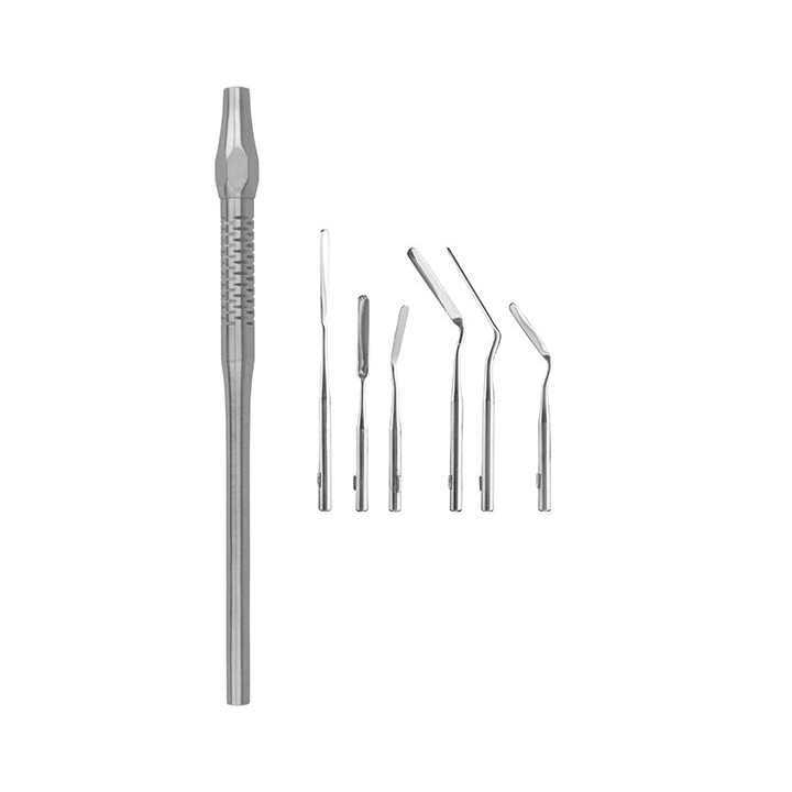 Periotom assembled type 2 + 6 tips