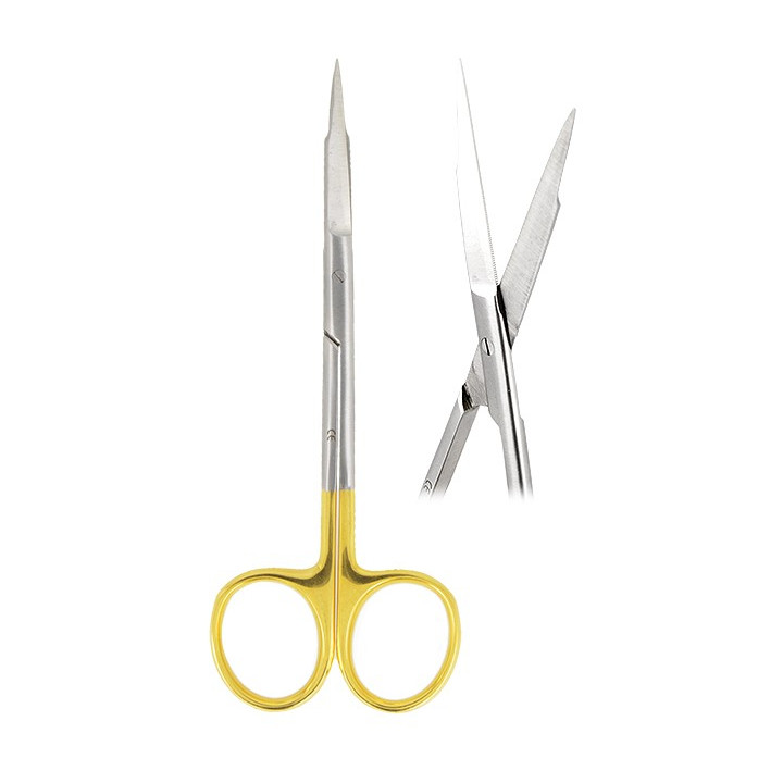 Goldman-Fox TC scissors with cemented carbide insert Super-Cut