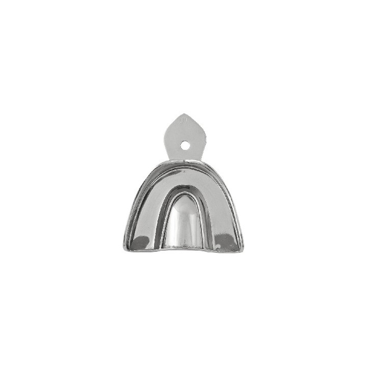 Steel impression tray with edge - full upper