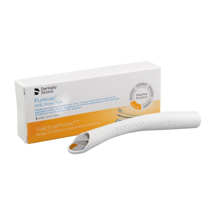Purevac - ssak z lusterkiem 3 szt. Dentsply Sirona