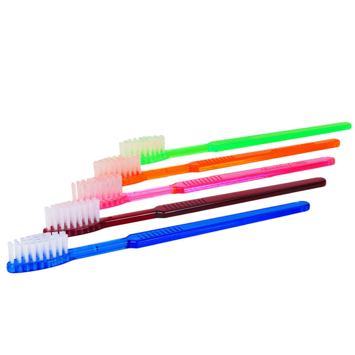 Disposable toothbrushes with paste / 100 pcs