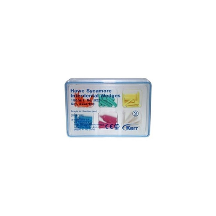 Wooden interdental wedges 100 pcs. Kerr