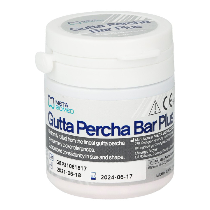 Gutta Percha Bar Plus do EQ-V 100 szt.