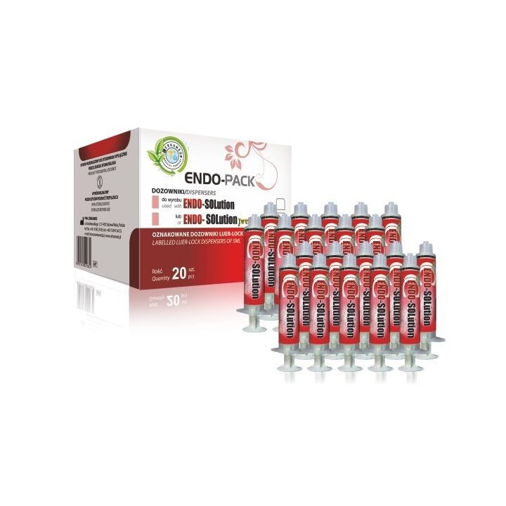 Endo-Pack Syringes for Endo-Solution / 20 pcs
