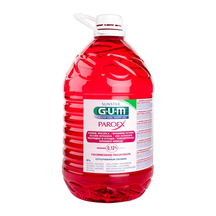 Płyn do płukania PAROEX GUM 0,12% 5 l z pompką