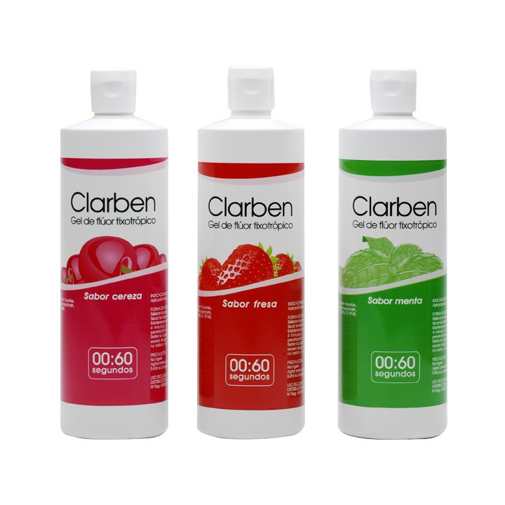 Clarben fluoridation gel / 500ml