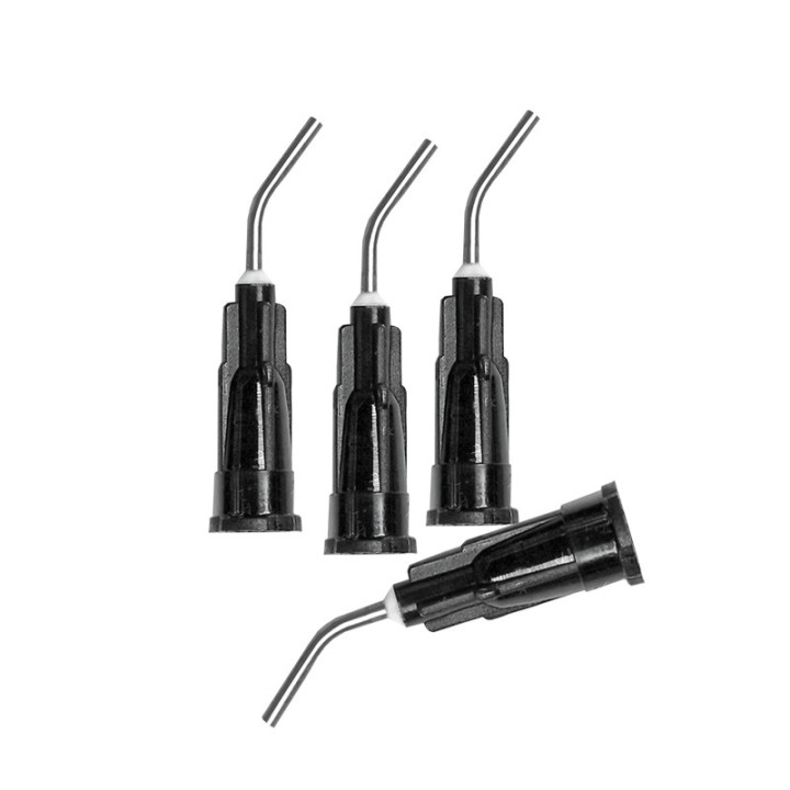 Metal applicators 18G bent / 20 pcs