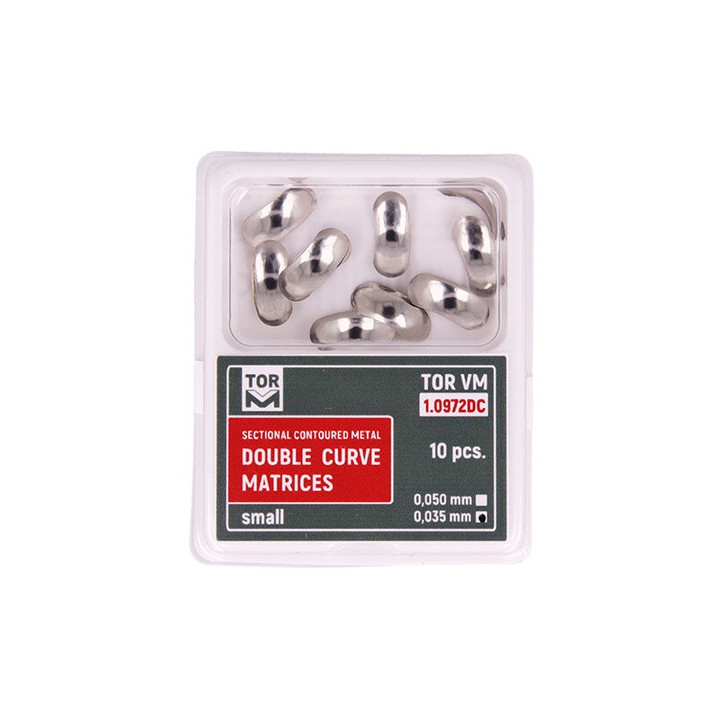 Sectional matrices double profiled small / 10 pcs