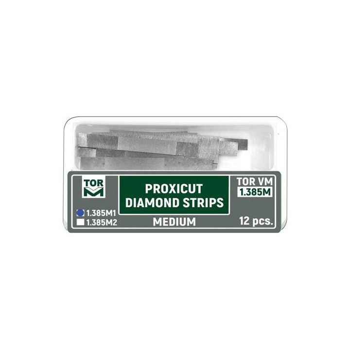 Diamond strips for the Do-All Proxicut stripping instrument / 12 pcs