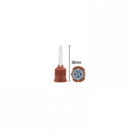 Mixing tips, proportion 1:1, brown (50 pcs.)