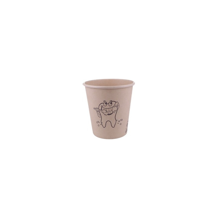 Kubeczki bambusowe Ząbek 170ml  50 szt.