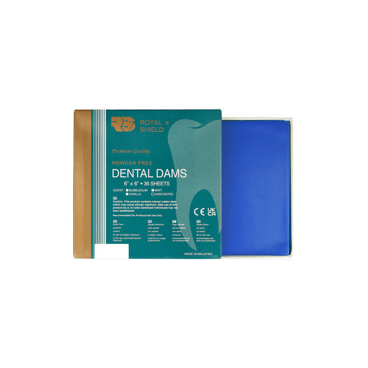 Rubber for Royal Shield rubber dam 36 pcs.
