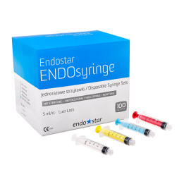 Luer Lock Syringes 100 pcs Endostar