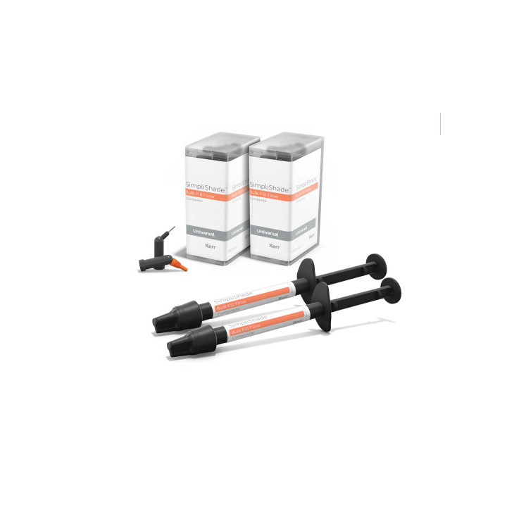 SimpliShade™ Bulk Fill Flow Syringe 2x2g