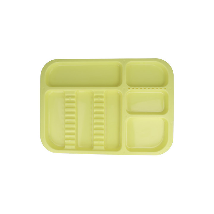 Dental plastic tray for autoclaving 34 × 24.5 × 2 cm