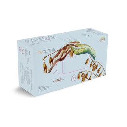 BECARE nitrile gloves with oats 200 pcs.