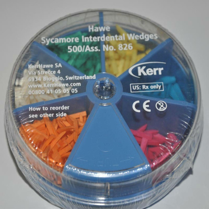 Wedge Dispenser (dispenser with wedges) / assortment 500 pcs.