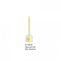 DENTALINE mixing tips yellow, a new type of 50pcs.