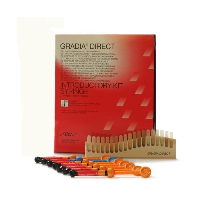 Gradia Direct / 7 x 2.7ml (Introductory Kit)