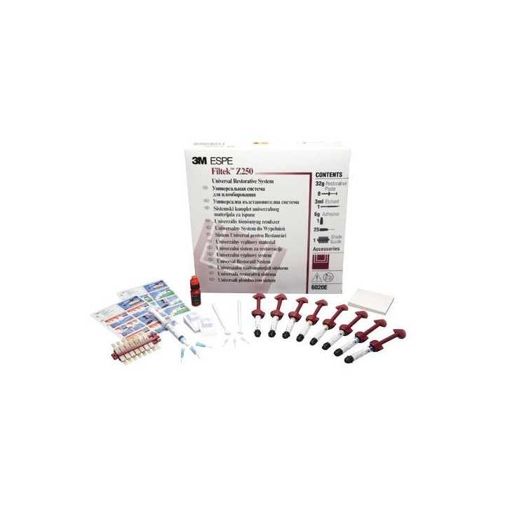 Filtek Z250 / zestaw wprowadzający (8 x 4g + Adper Single Bond 2 6ml)