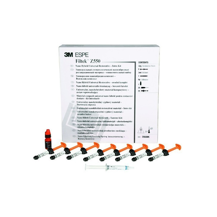 Filtek Z550 / zestaw wprowadzający (8 x 4g) + Adper Single Bond 2 6ml