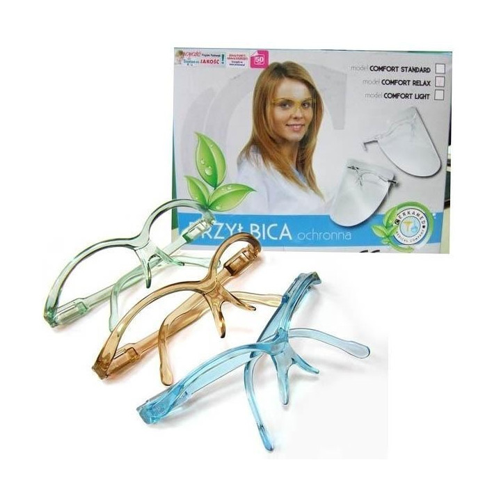 Przyłbica Comfort Standard / 1 szt. + folie wymienne / 5 szt.