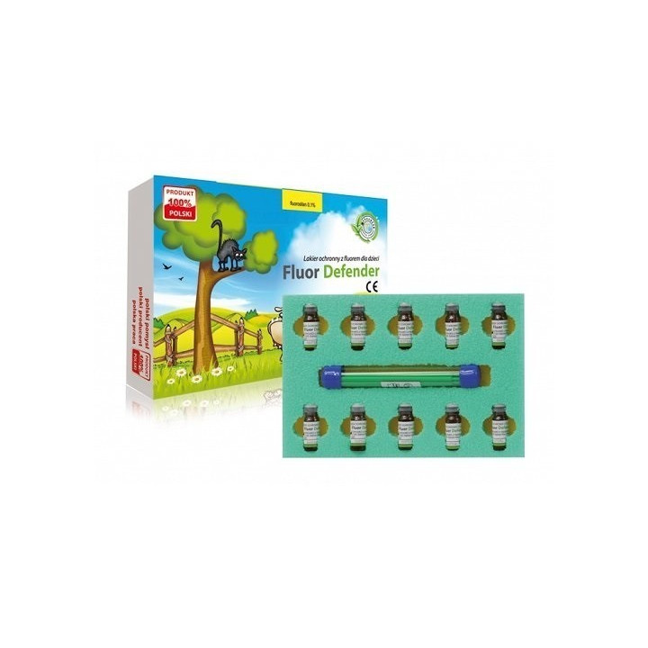 Fluor Defender maxi / 10 x 1ml + set of brushes