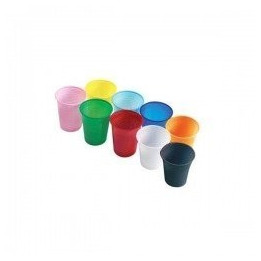 Colored cups / 100 pcs.